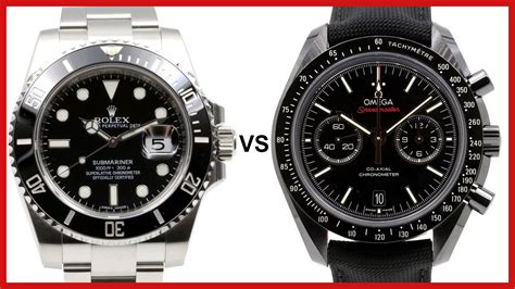 should i buy rolex or omega|rolex submariner vs omega speedmaster.